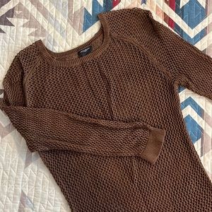 Ann Taylor Fishnet Weave Sweater